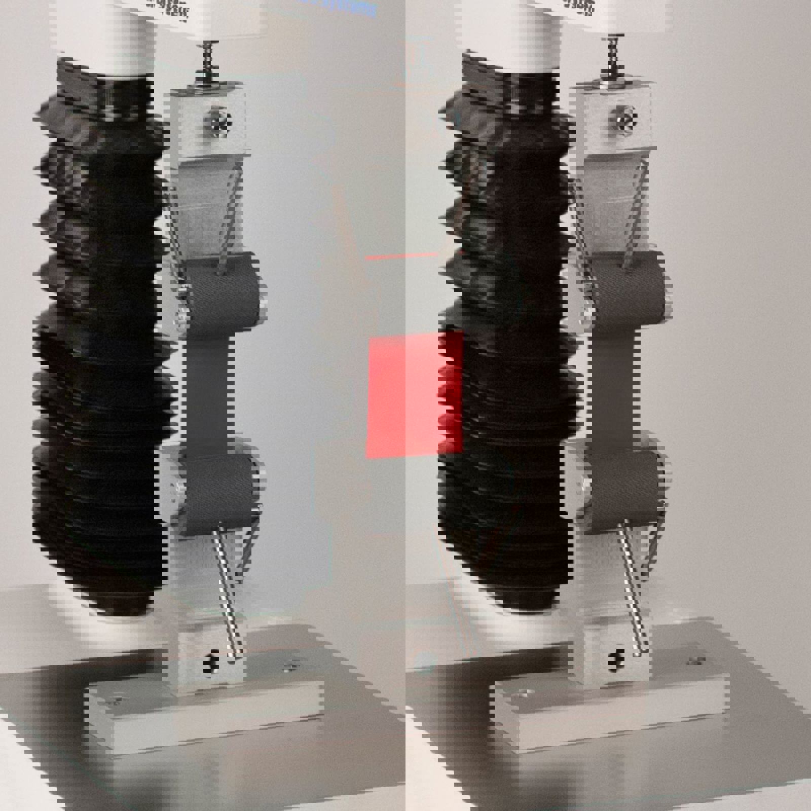 Self Tightening Roller Grips attached to Texture Analyser