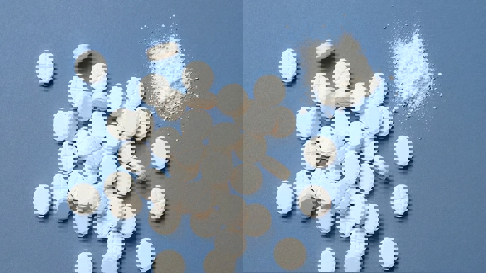 Broken tablet in blister pack