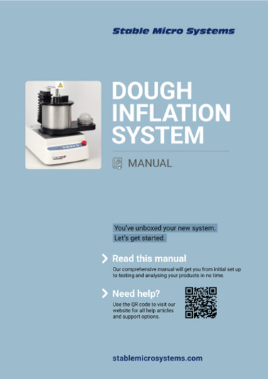 Dough Inflation System Manual