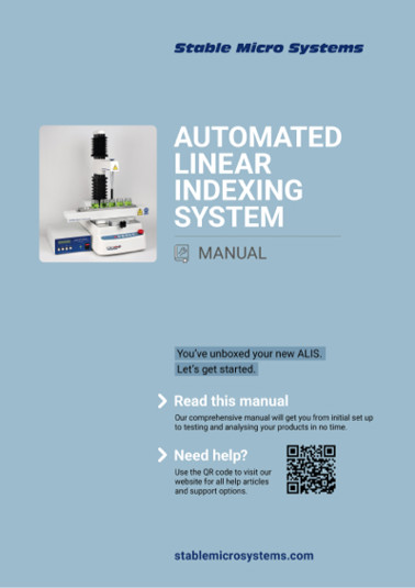 Automated Linear Indexing System Manual