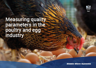 Measuring quality parameters in the poultry and egg industry