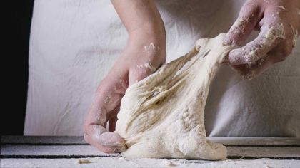 Measuring texture of dough - extension, inflation and stress relaxation
