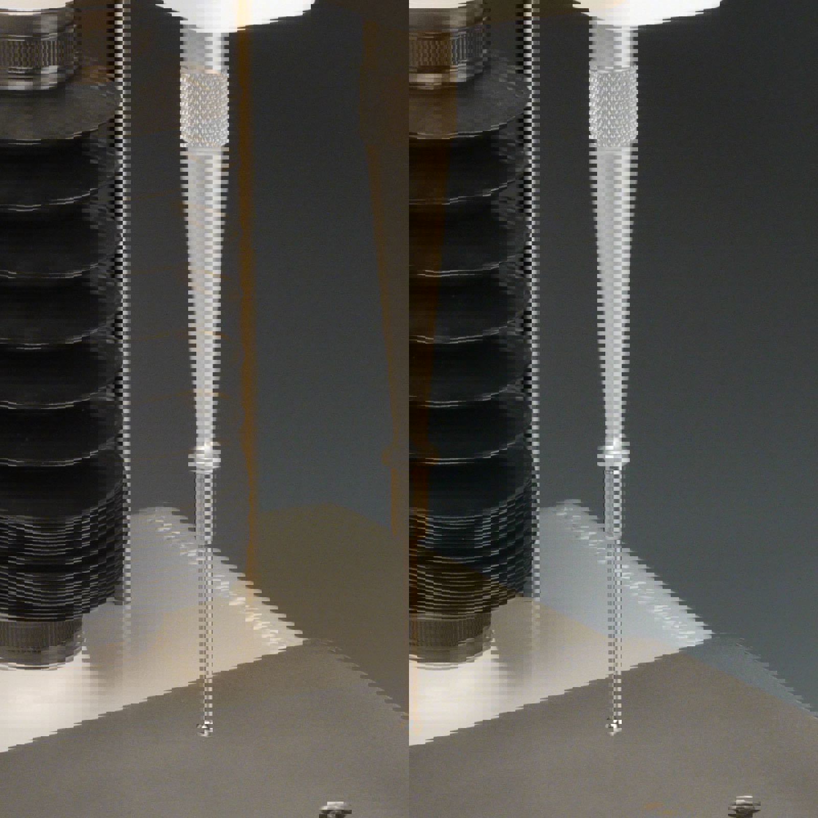 5mm Spherical Probe attached to Texture Analyser
