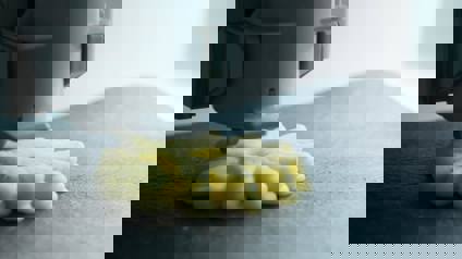 Layers Of A 3D Printed Snack