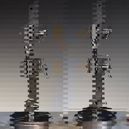 Heavy Duty Tensile Grips - leather T-peel test