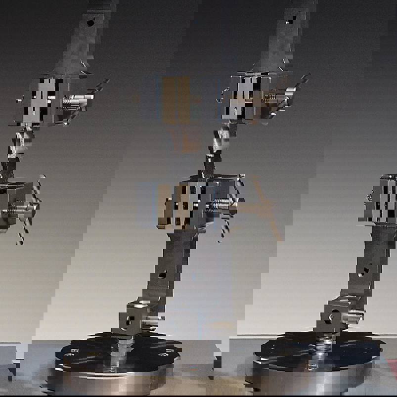 Heavy Duty Tensile Grips - leather T-peel test