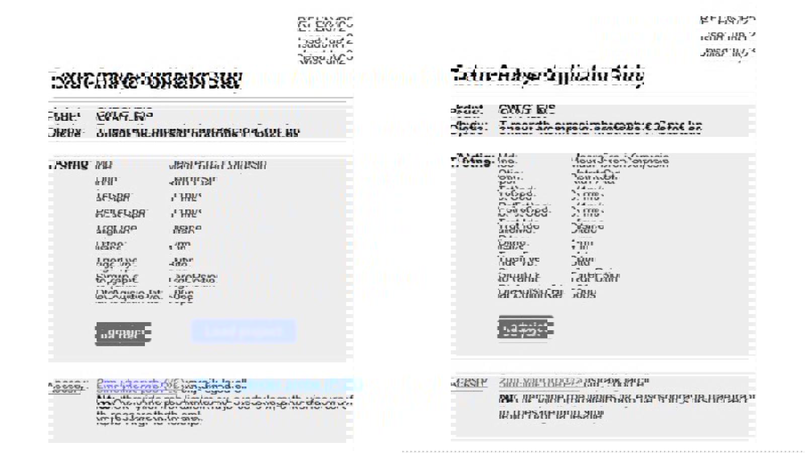 Contact lens application study screenshot
