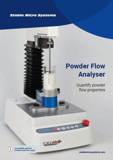 Powder Flow Analyser