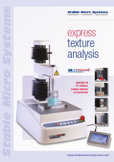 Texture Analyser – Express Connect