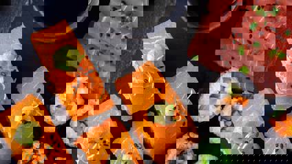 Vegan Sushimi Selection