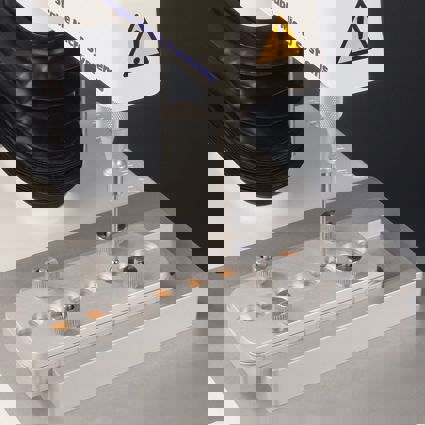 Indexable Film Support Rig attached to Texture Analyser