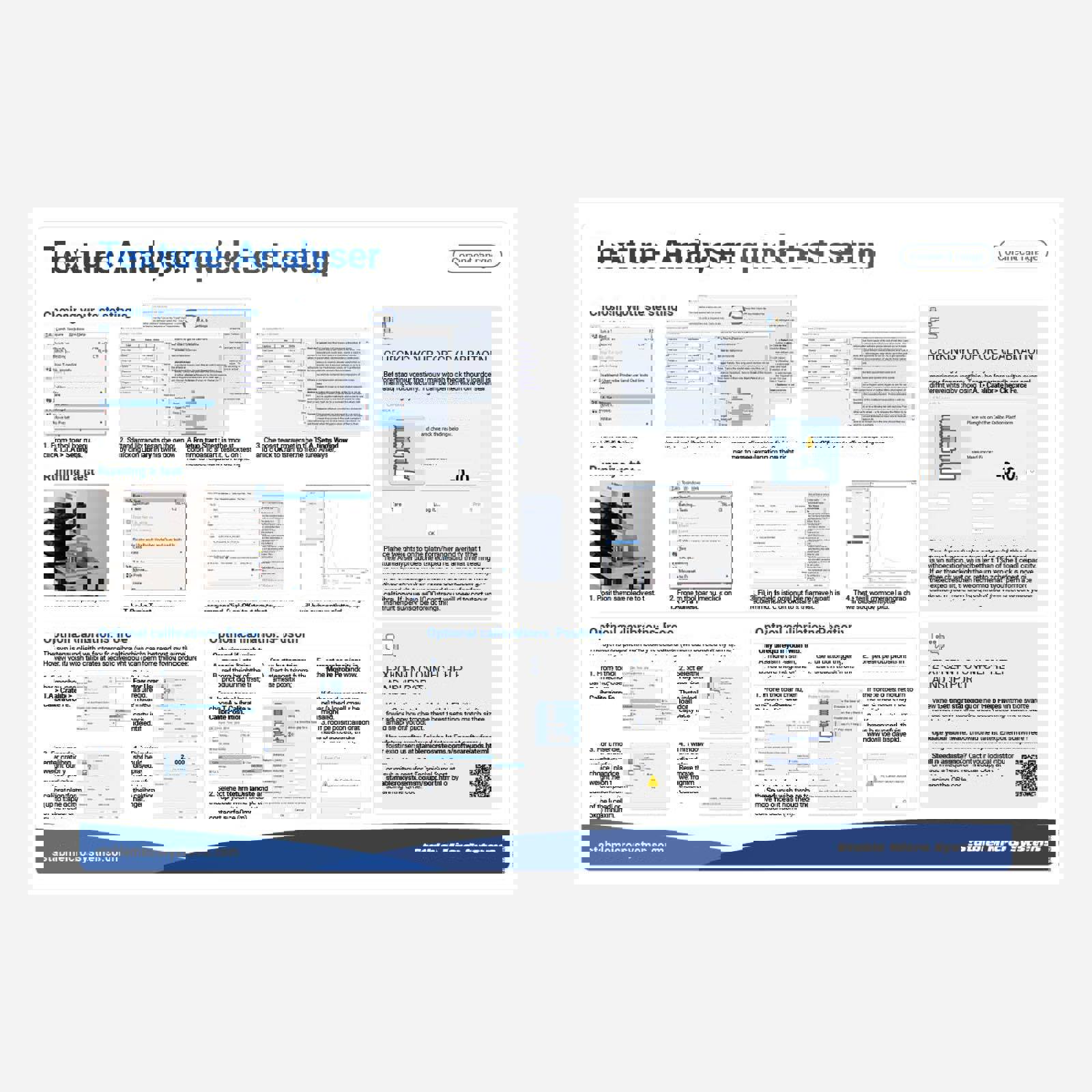 Texture Analyser Quick Test Setup Poster 1