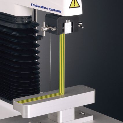 Adhesive Indexing System attached to a Texture Analyser
