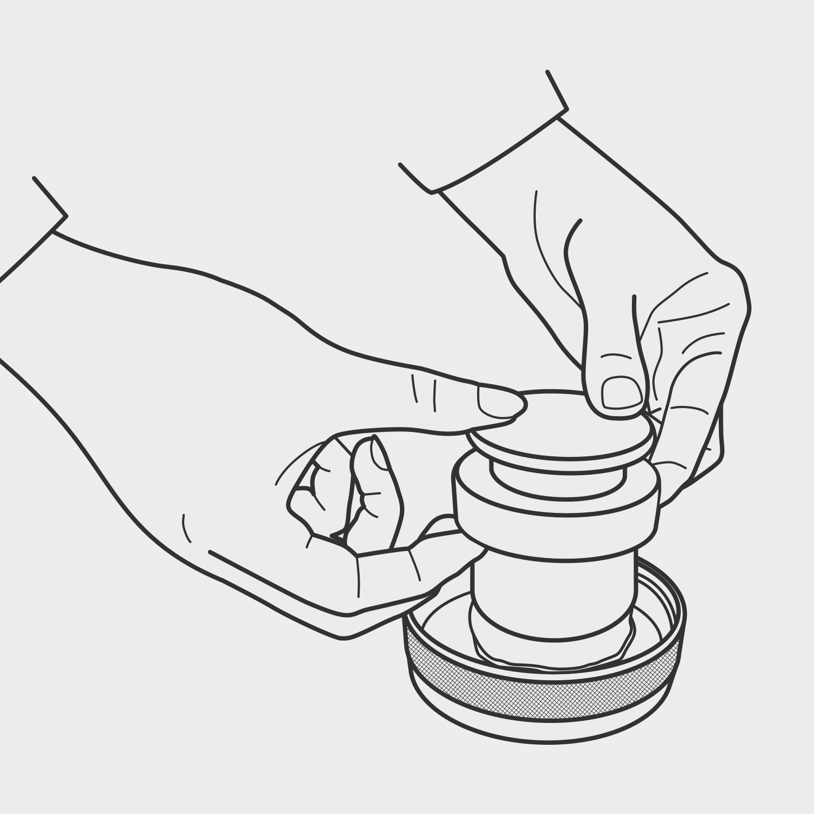 Dough Inflation System sample step 1 illustration