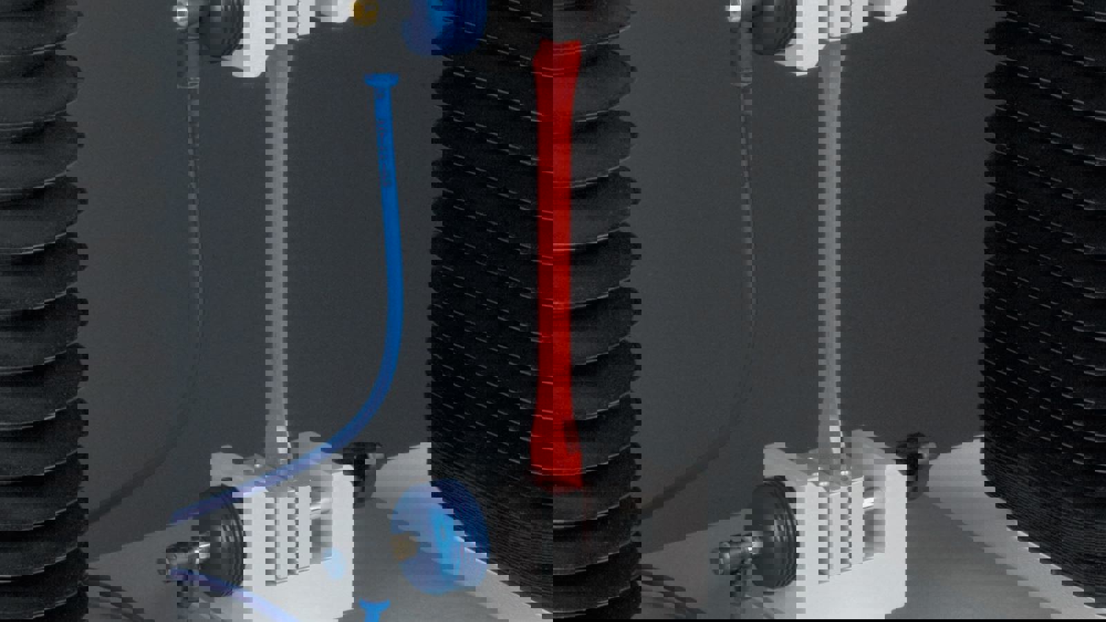 A/TG Pneumatic Grips testing plastic product
