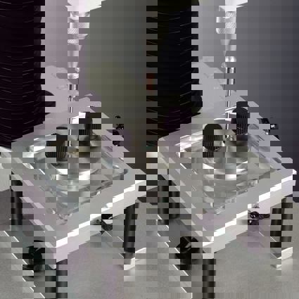 Film Support Rig attached to Texture Analyser