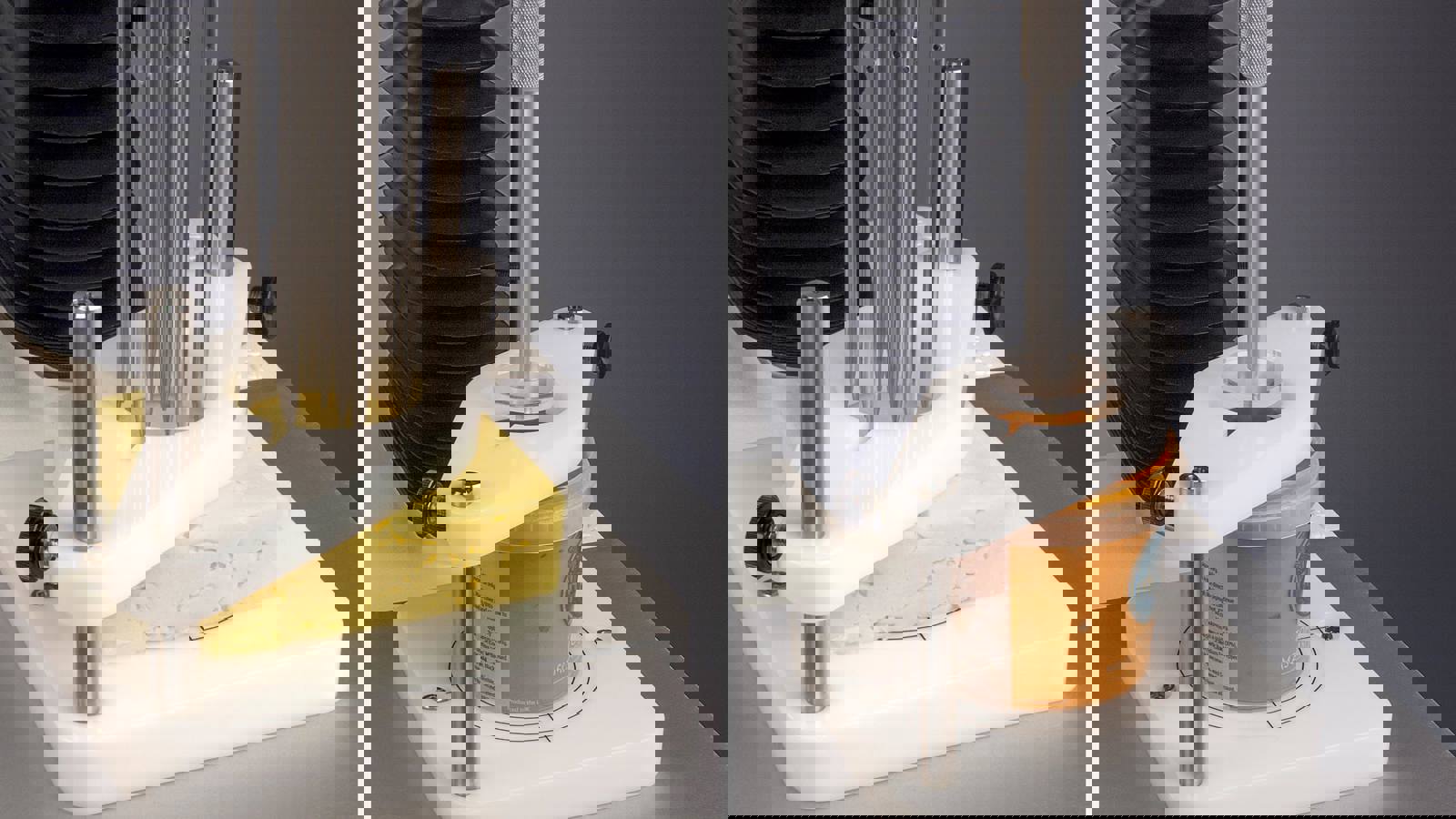 Universal Sample Clamp options for holding down a sample
