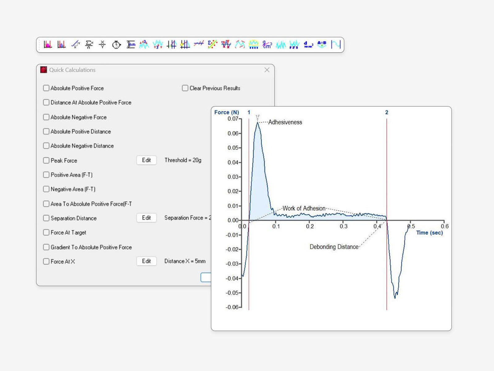 Macros windows in Exponent Connect software