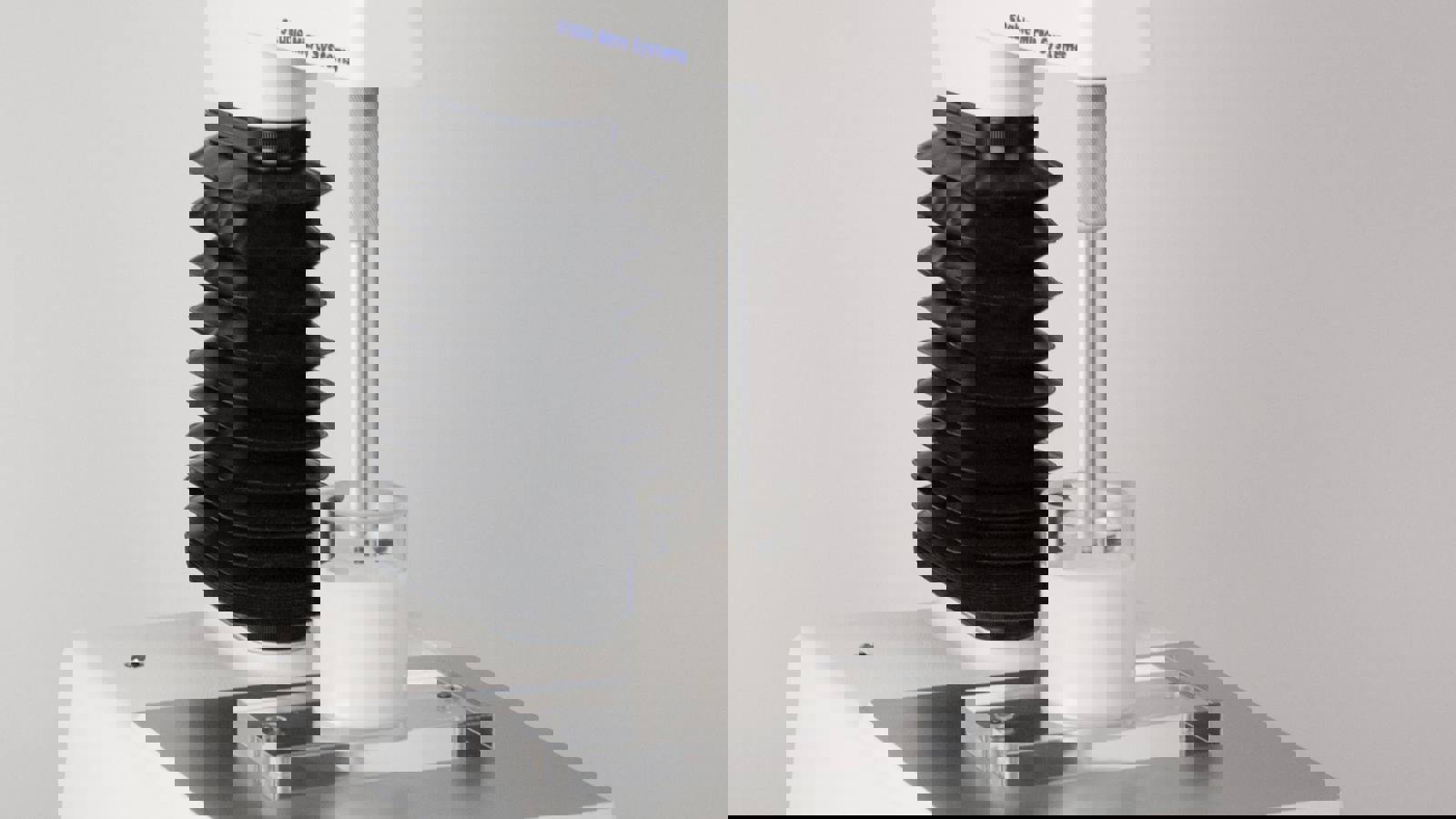 Back Extrusion Rig testing white cream