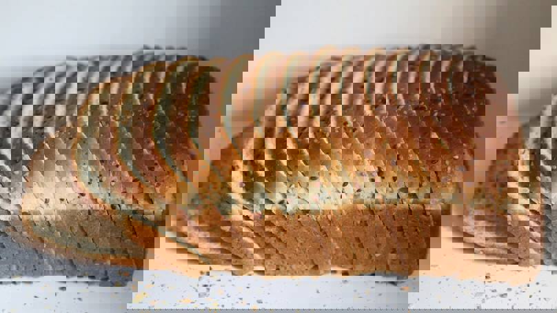 Sliced Loaf Of Bread