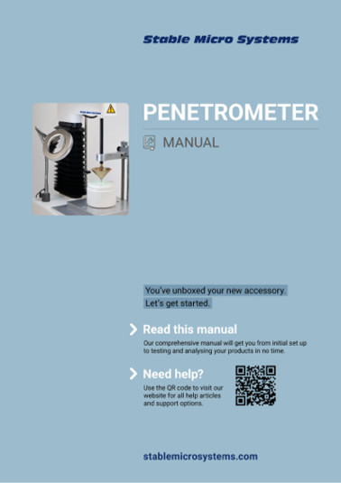 Penetrometer Manual