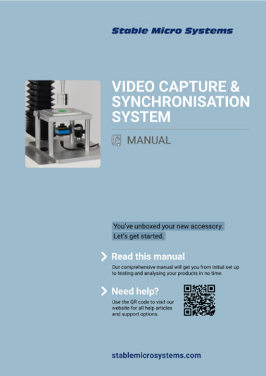Video Capture and Synchronisation System Manual