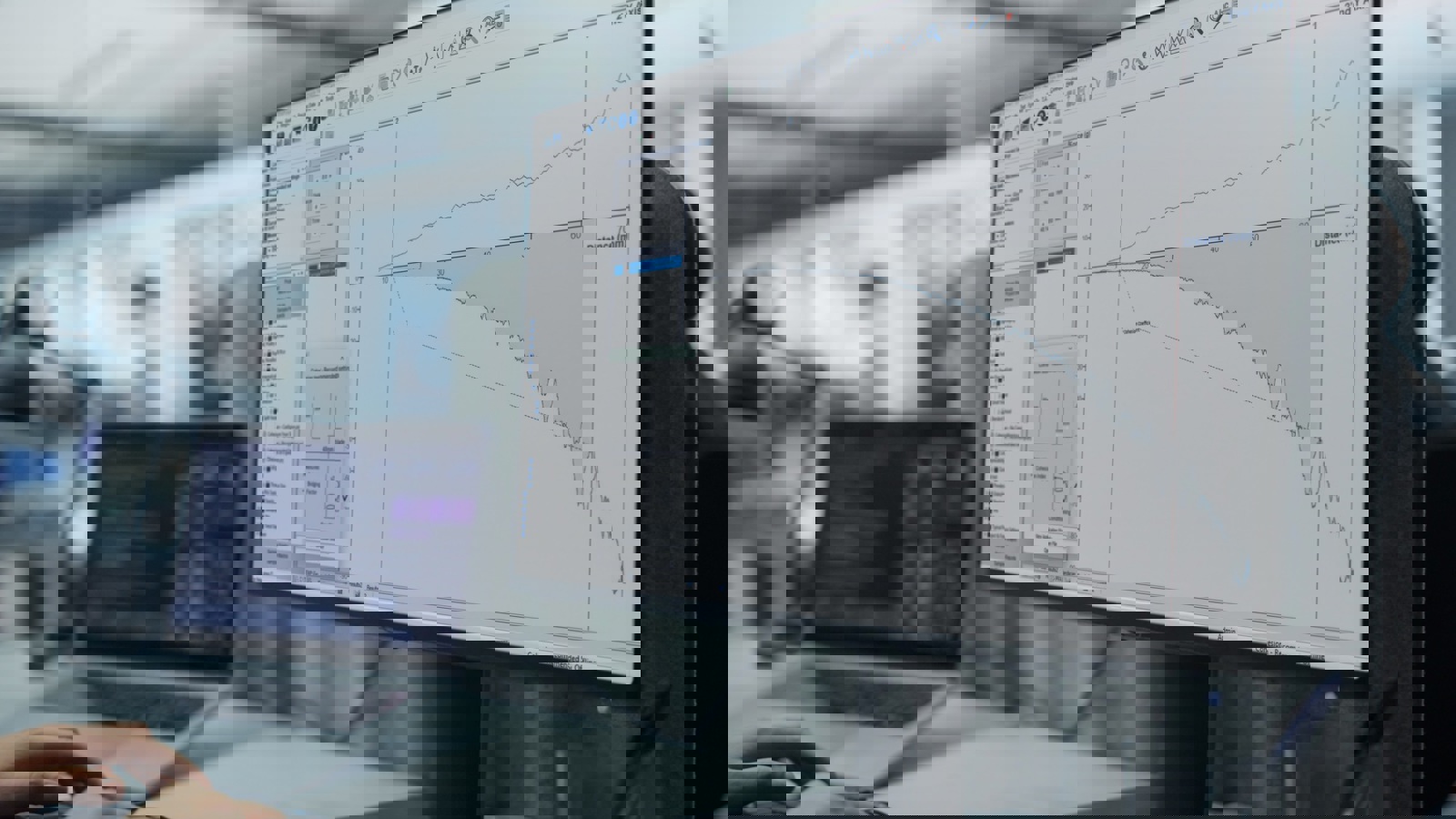 Exponent Connect software displaying results from a PFA test