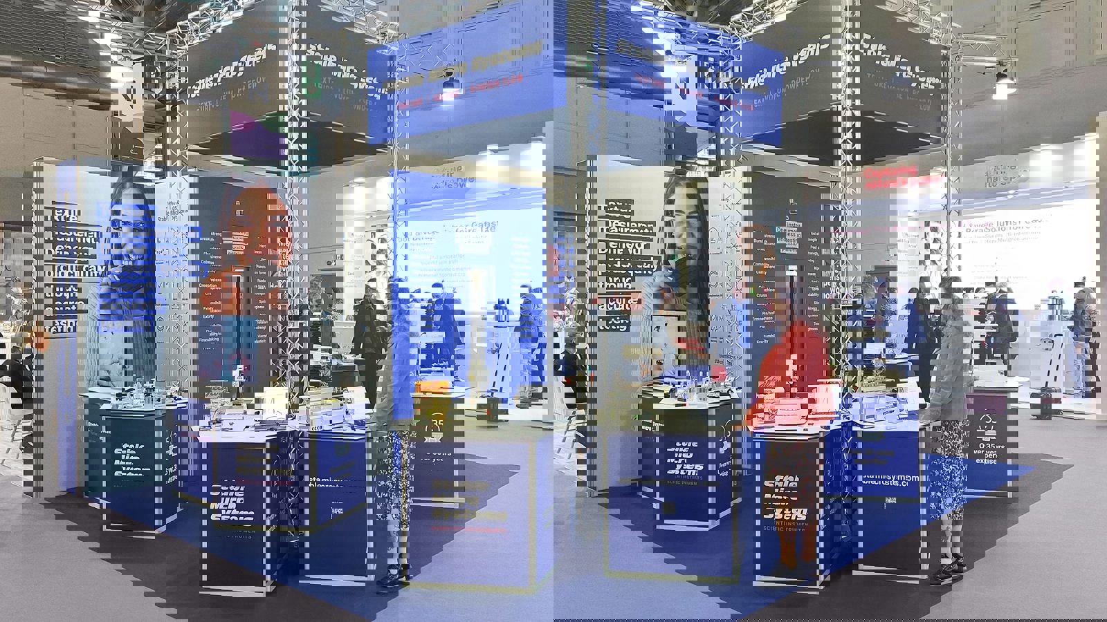 Stable Micro Systems booth at FI Europe