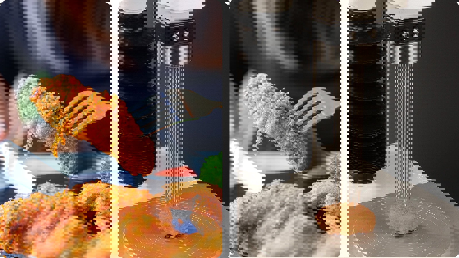 Imitative test of fried chicken puncture