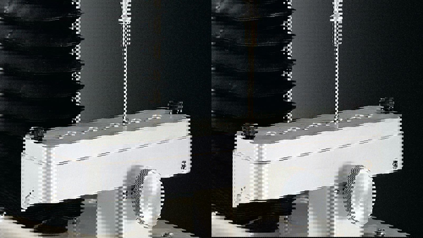 Multi Hole Indexing Plate attached to Texture Analyser